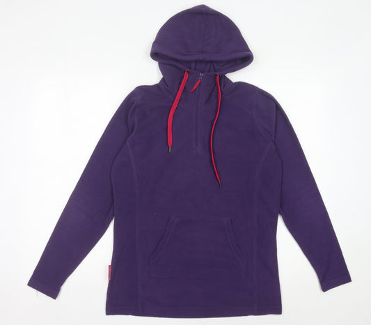 Mountain Warehouse Women’s Purple Fleece Hoodie UK 12