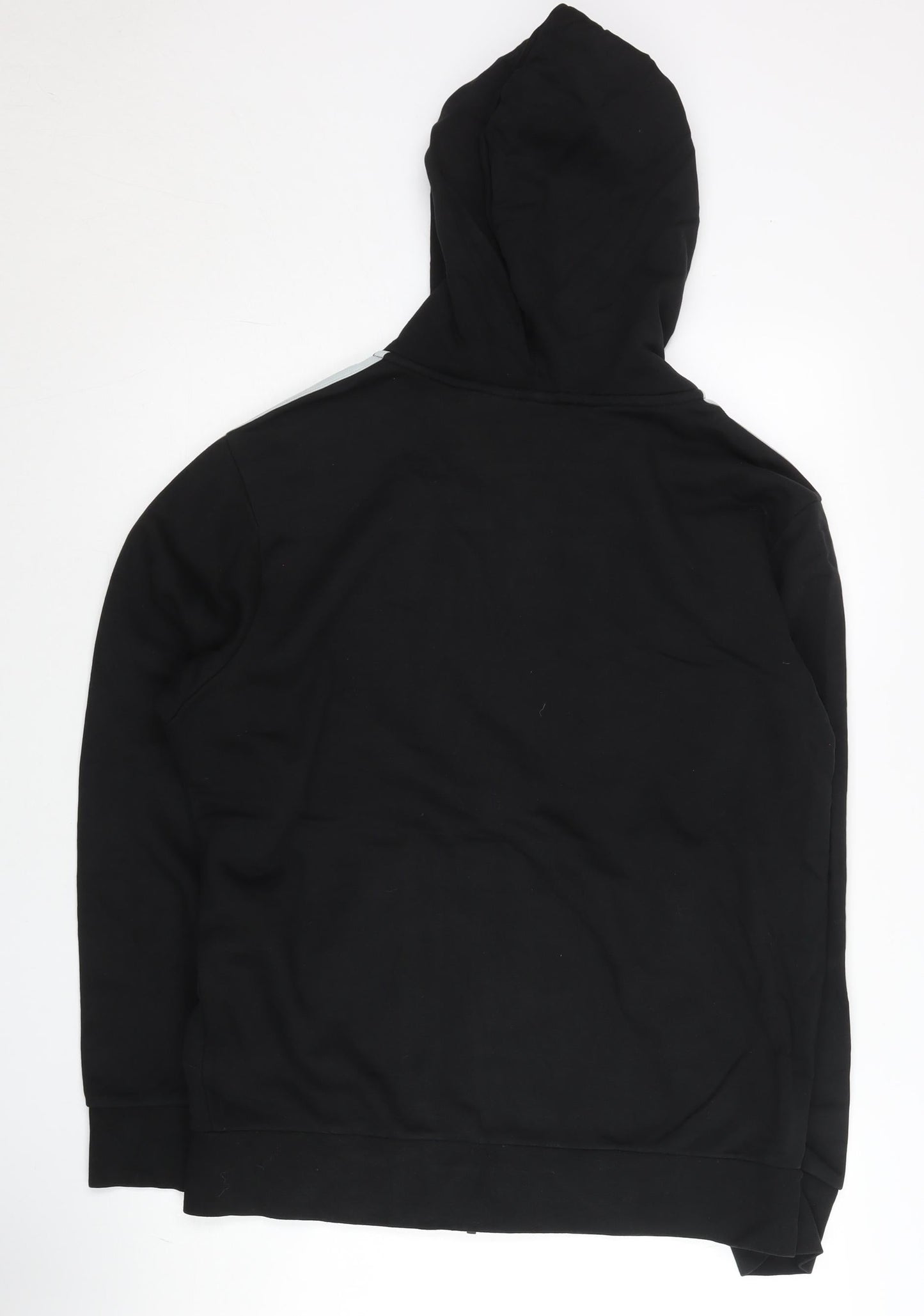 Adidas Men’s Black Full Zip Hoodie L Sports Gym Training