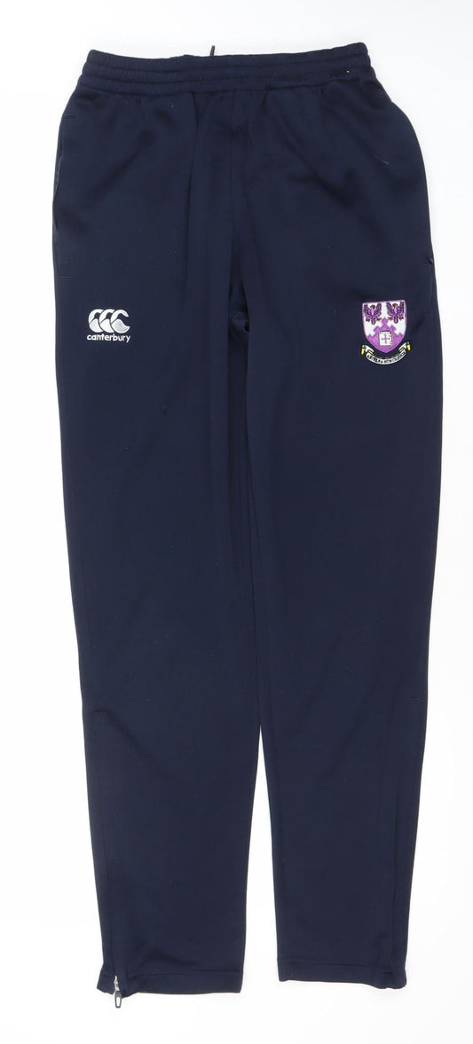 Canterbury Men’s Blue S Track Pants Rugby Training Trousers