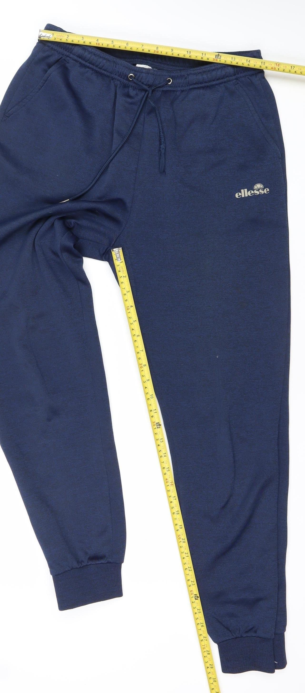 Ellesse Men's Blue Jogger Activewear Trousers L Polyester