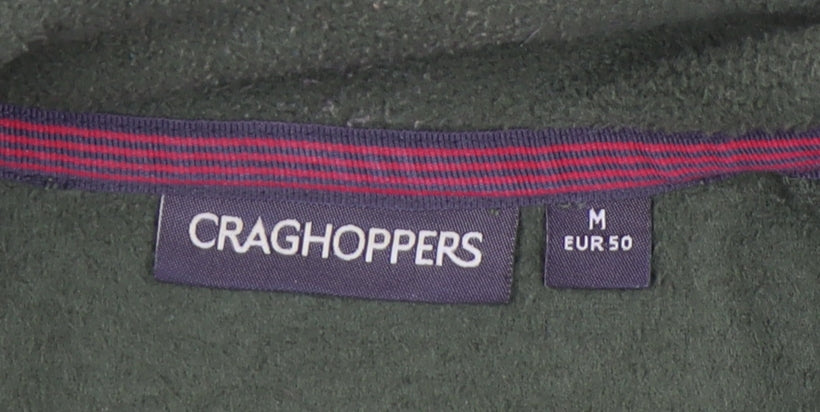 Craghoppers Men’s Green Fleece Full Zip Jacket Size M