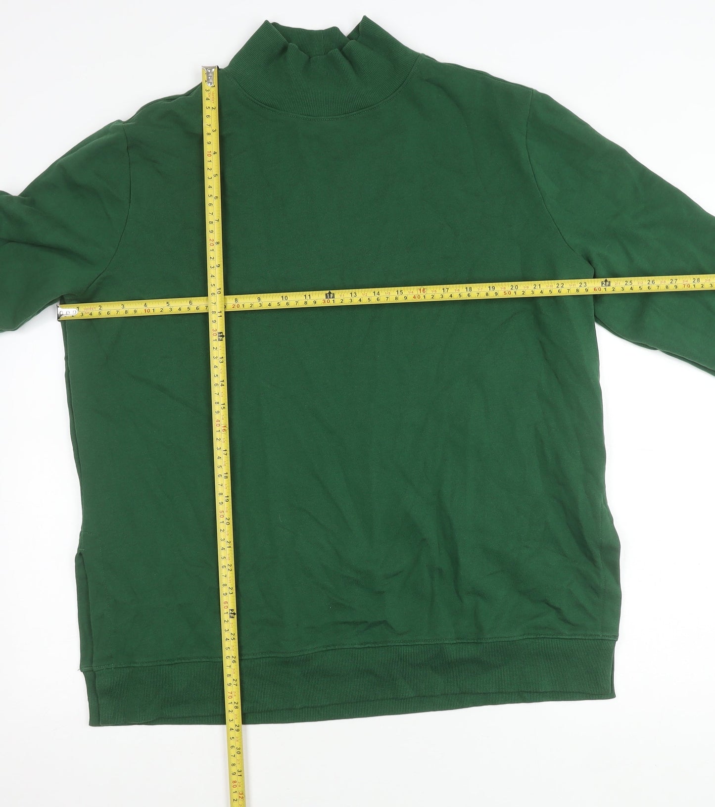 Seasalt Cornwall Women’s Green Pullover Sweatshirt UK 14 Cotton