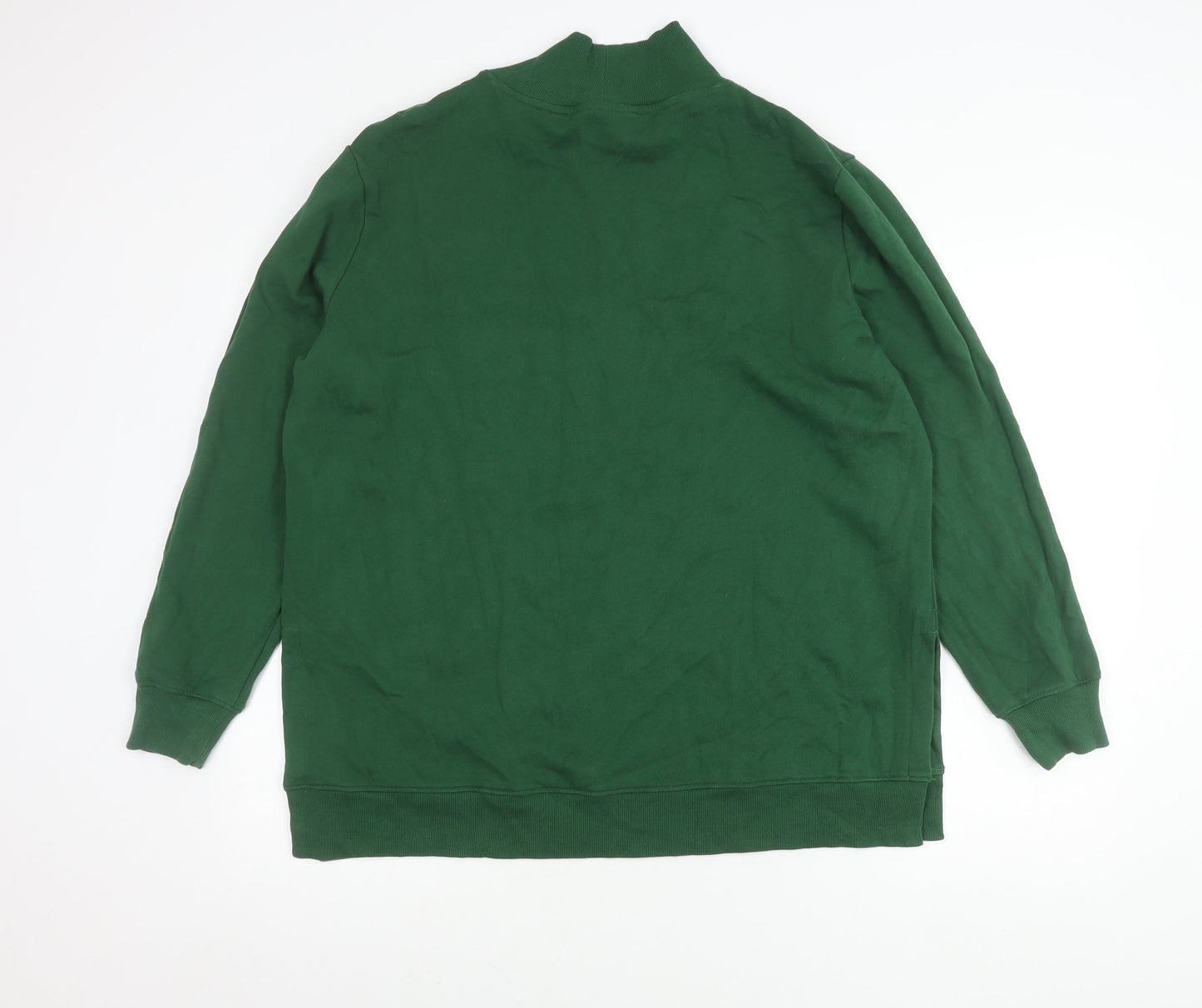 Seasalt Cornwall Women’s Green Pullover Sweatshirt UK 14 Cotton