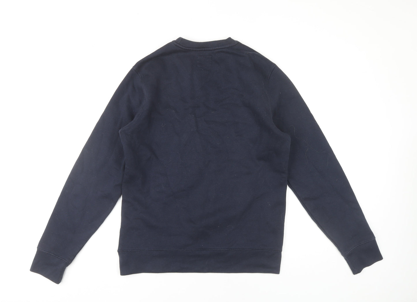 Champion Men’s Blue Small Pullover Sweatshirt Crew Neck Logo