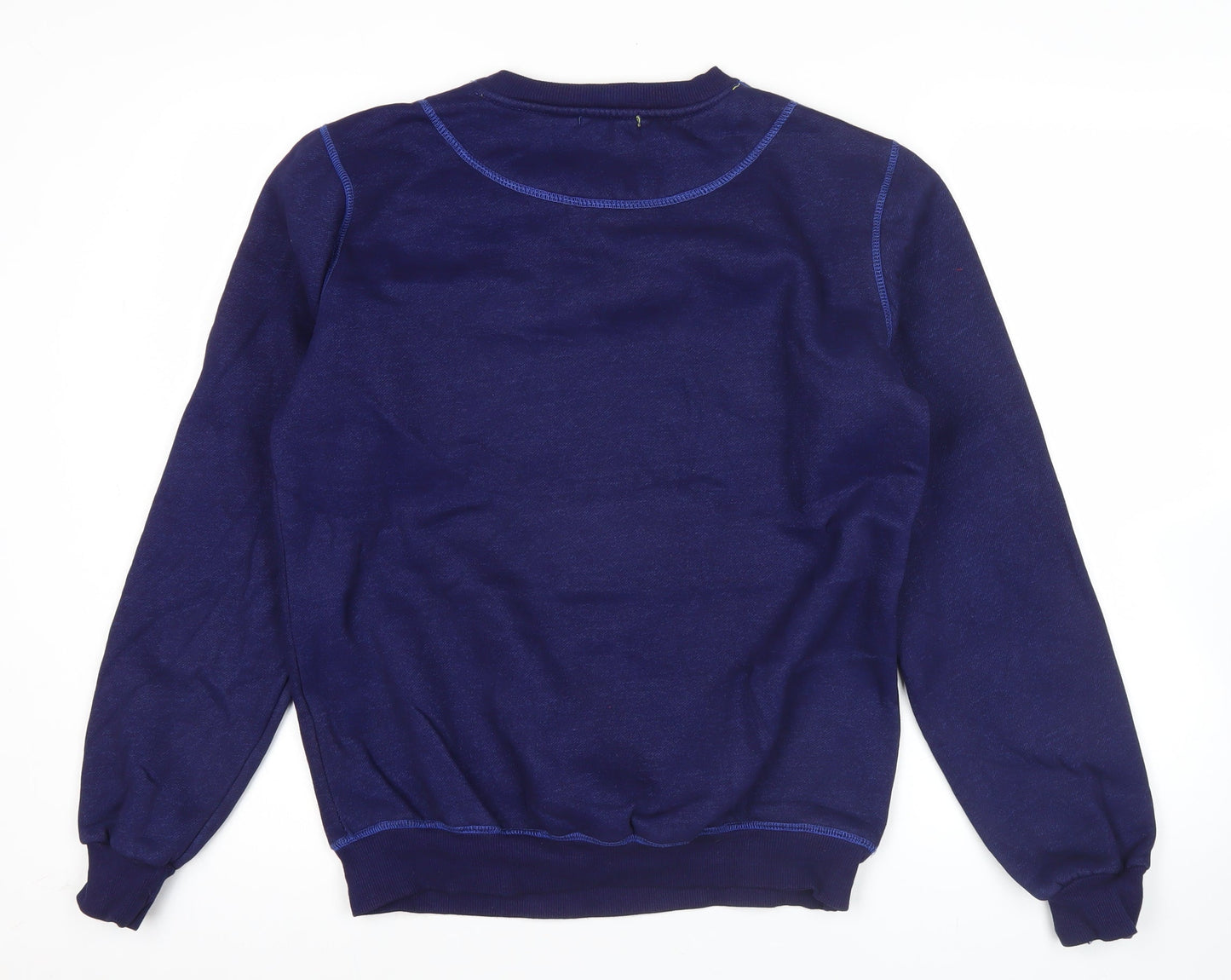 Kenzo Men’s Blue Sweatshirt M Embroidered Tiger Logo Pullover