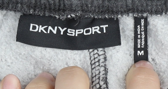 DKNY Sport Men's Grey Jogger Sweatpants M Elastic Waist Pockets