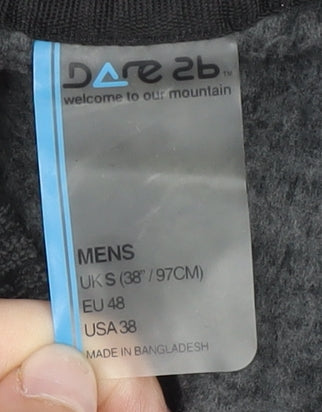 Dare 2B Mens Grey Small Pullover Hoodie Outdoor Sportswear