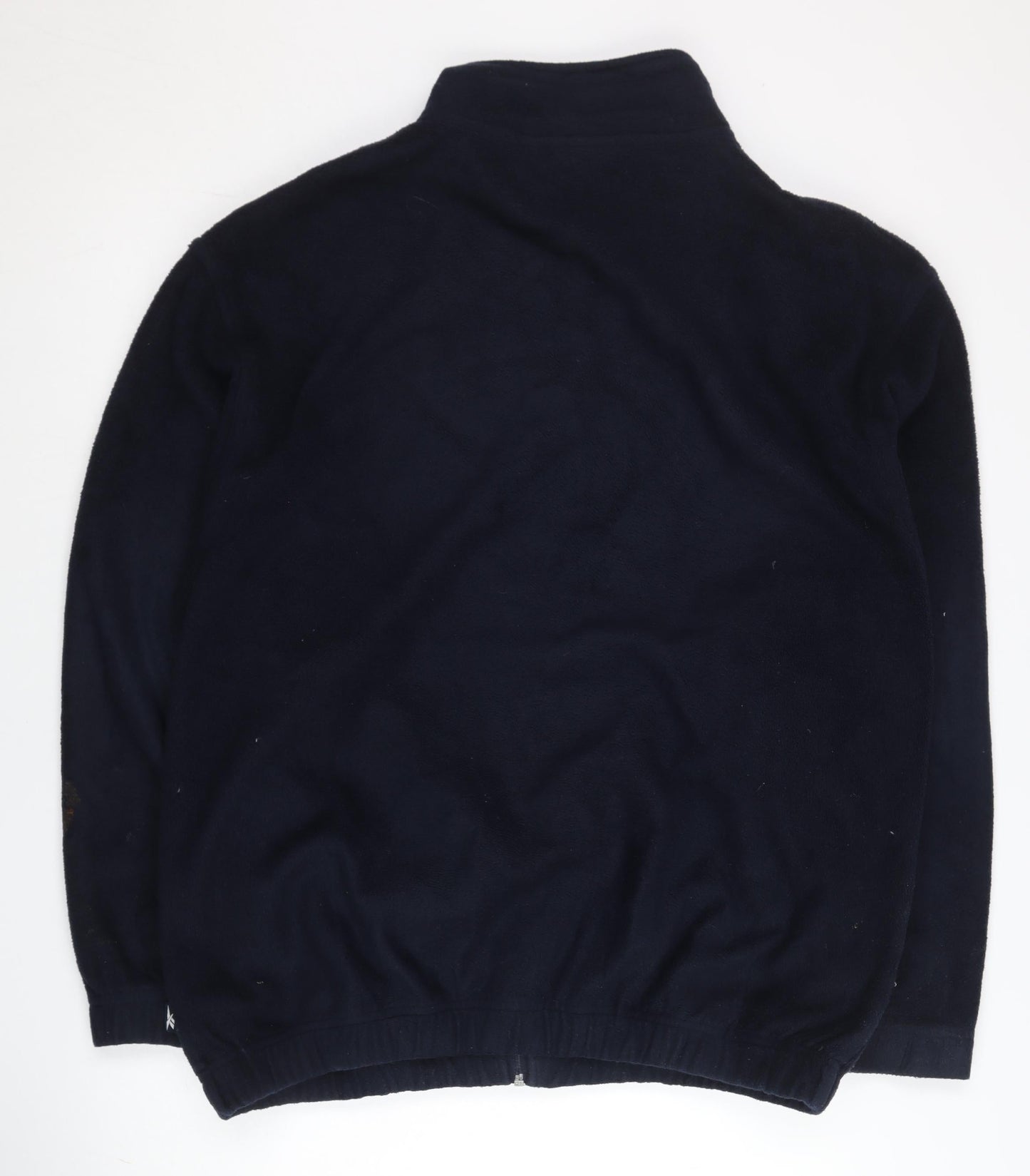 Reebok Men’s Black Fleece Full Zip Jacket M Regular Fit