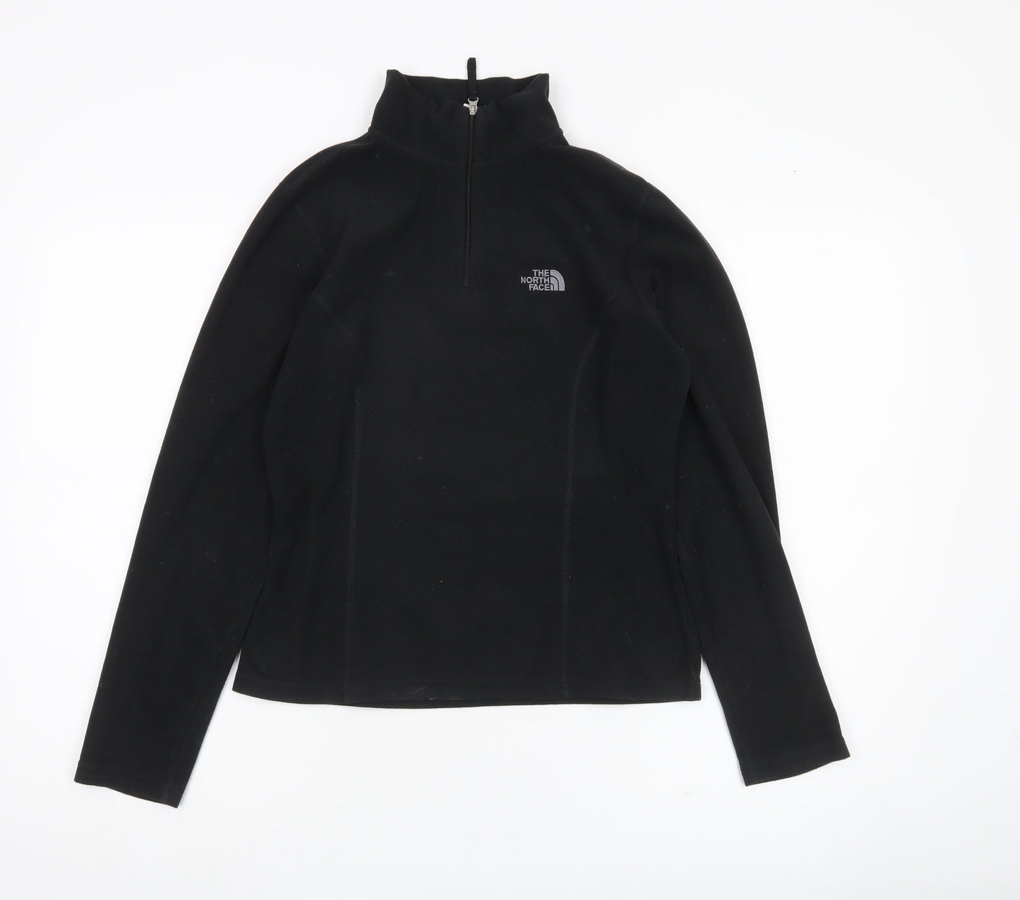 The North Face Womens Black XS Fleece Sweatshirt 1/4 Zip Outdoor