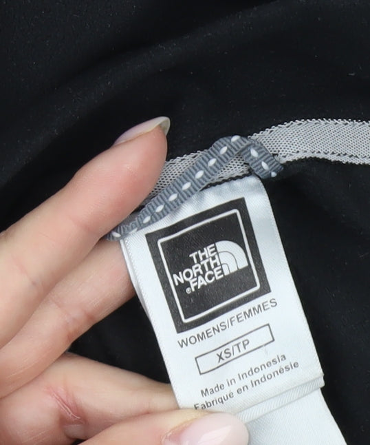 The North Face Womens Black XS Fleece Sweatshirt 1/4 Zip Outdoor