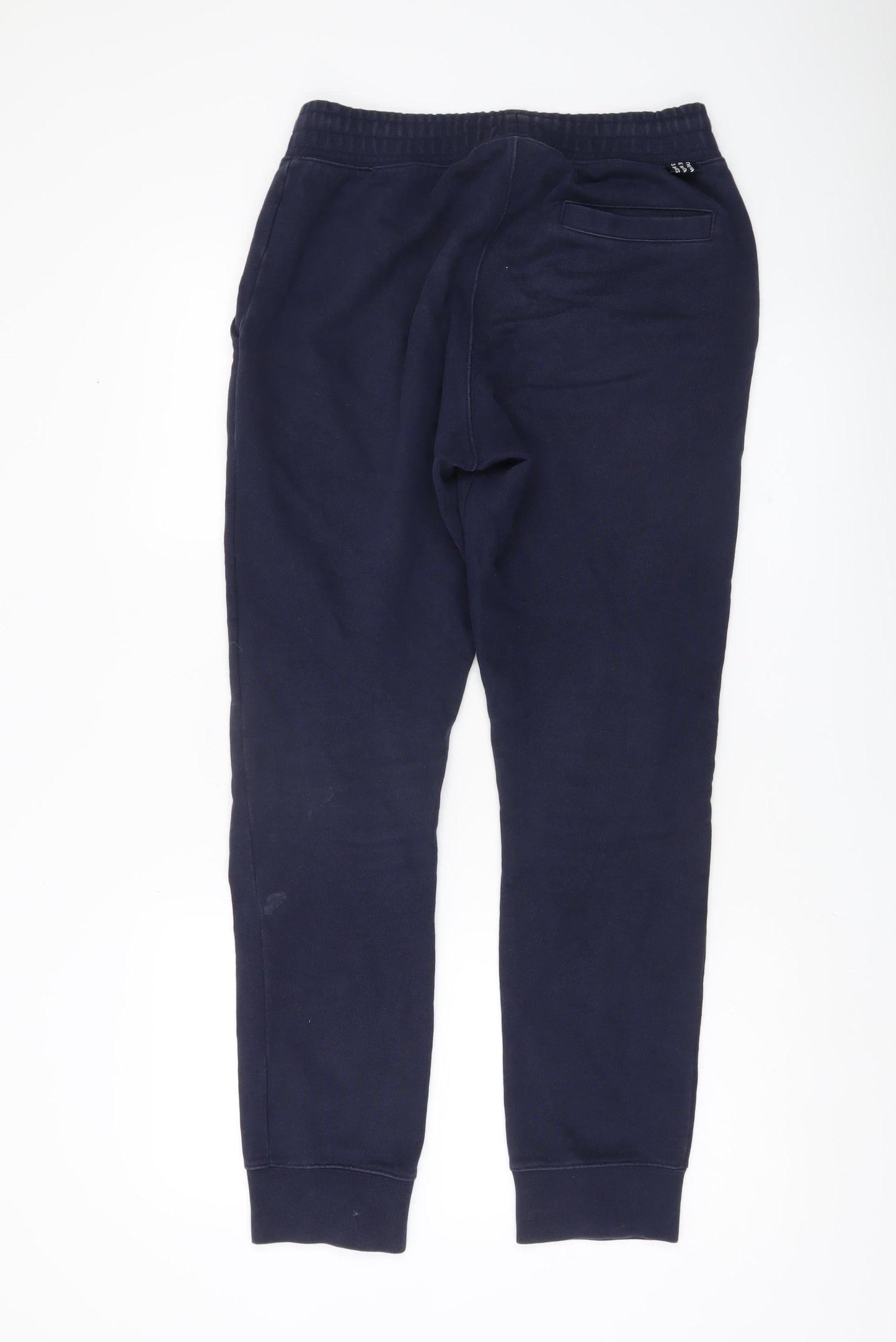 Adidas Womens Blue Jogger Trousers Size M Cotton Casual Pants