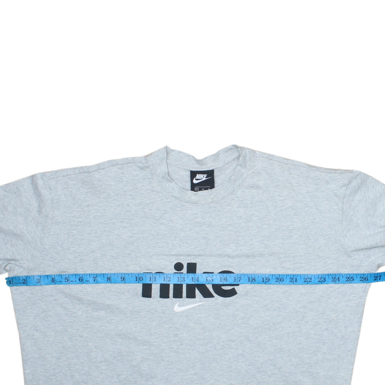 Nike Men's Grey XL Pullover Logo Sweatshirt Sportswear