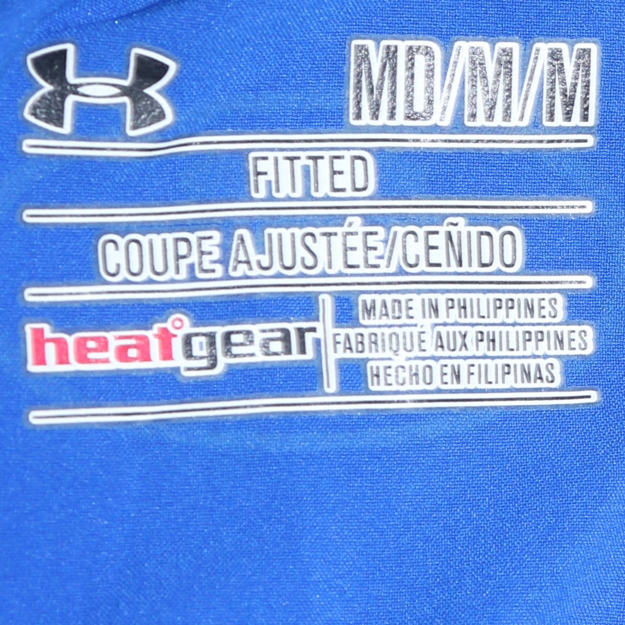 Under Armour Men's Blue M Windbreaker Full Zip Hooded Running Jacket