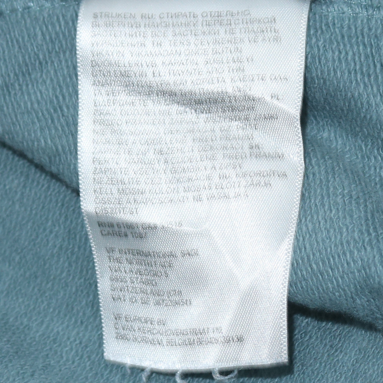 The North Face Men’s Blue Pullover Hoodie XL Logo Outdoor Fleece