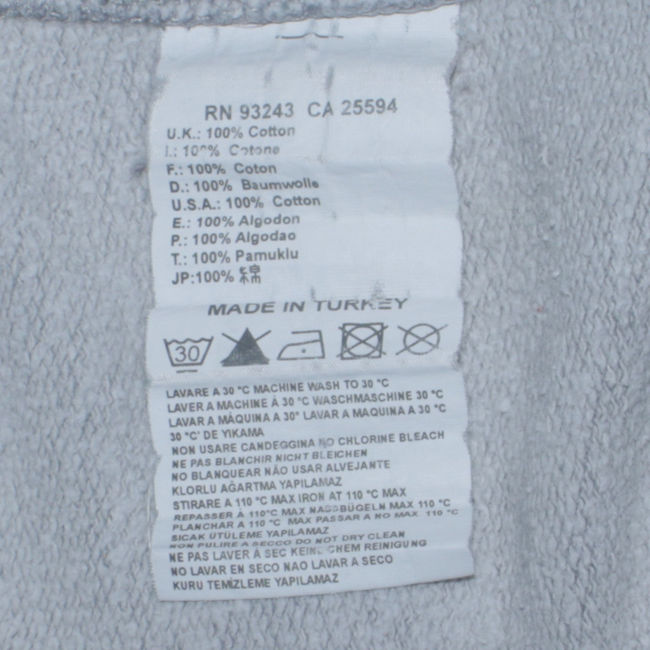 Diesel Men Grey Pullover Hoodie Size L Graphic Print Logo