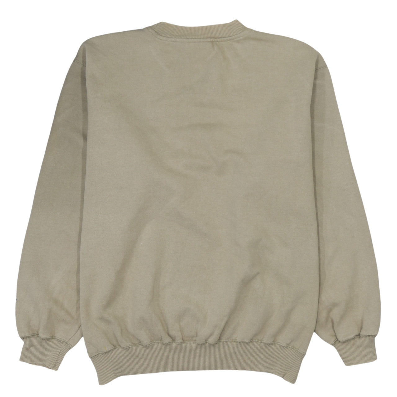 Puma Mens Beige 2XL Pullover Sweatshirt Crew Neck Logo Graphic