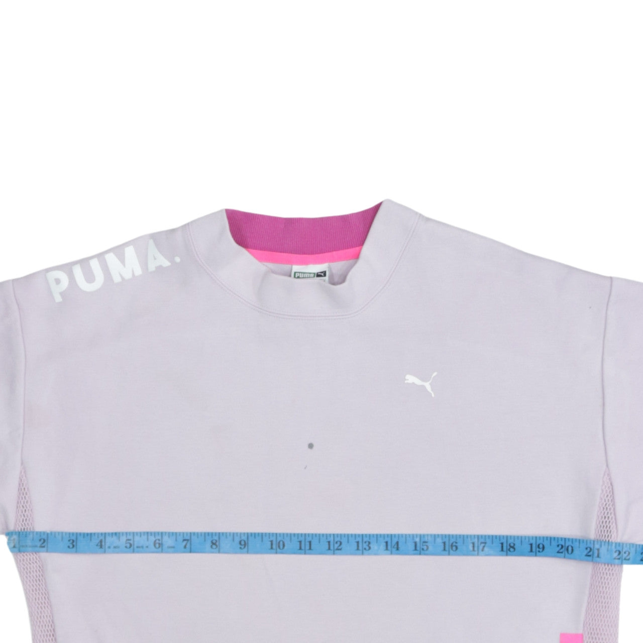 Puma Womens Pink Size 10 Pullover Sweatshirt Long Sleeve Sportswear