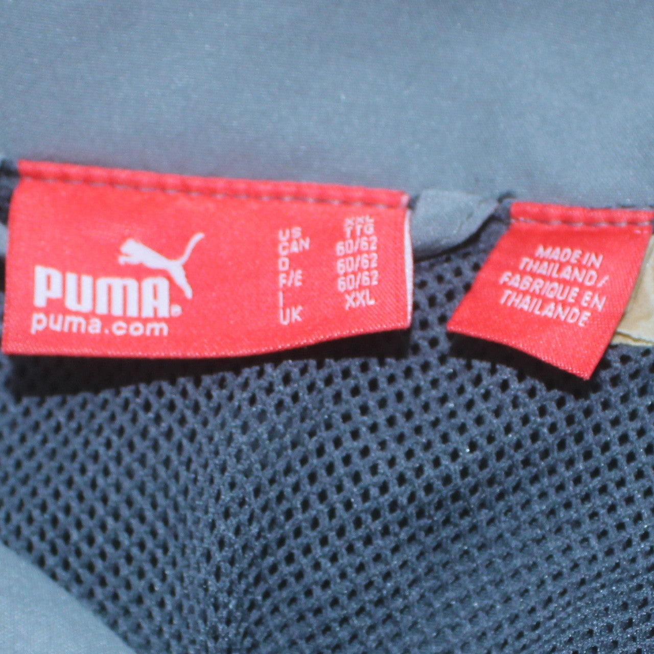 Puma Men’s Grey 2XL Sports Waistcoat Bodywarmer Zip Pockets