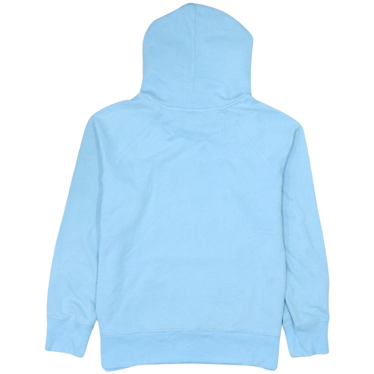 Levi's Women Blue XS Pullover Hoodie Graphic Logo Raglan Sleeve