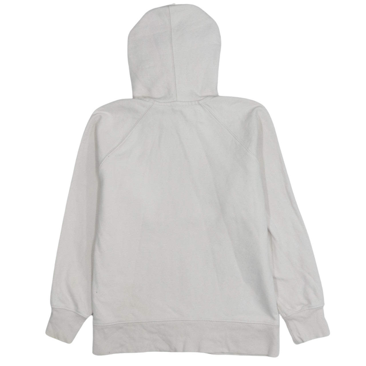 Levi's Women's White XS Pullover Hoodie Logo Print Raglan