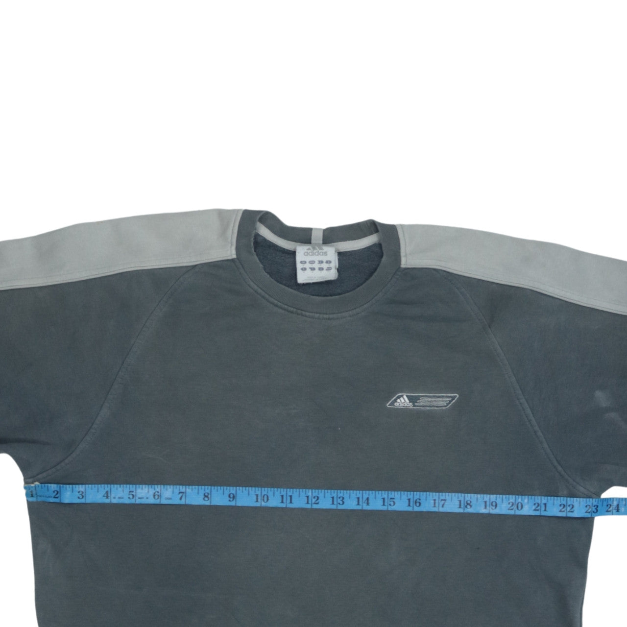 Adidas Men’s Grey Pullover Sweatshirt Size M Crew Neck Sports