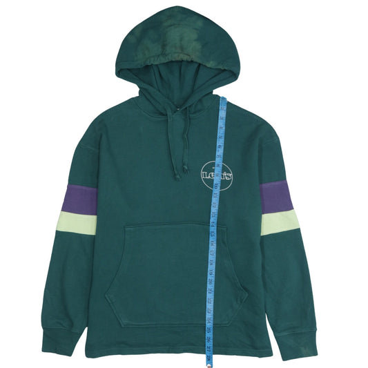 Levi's Men's Green Pullover Hoodie Small Relaxed Fit Logo
