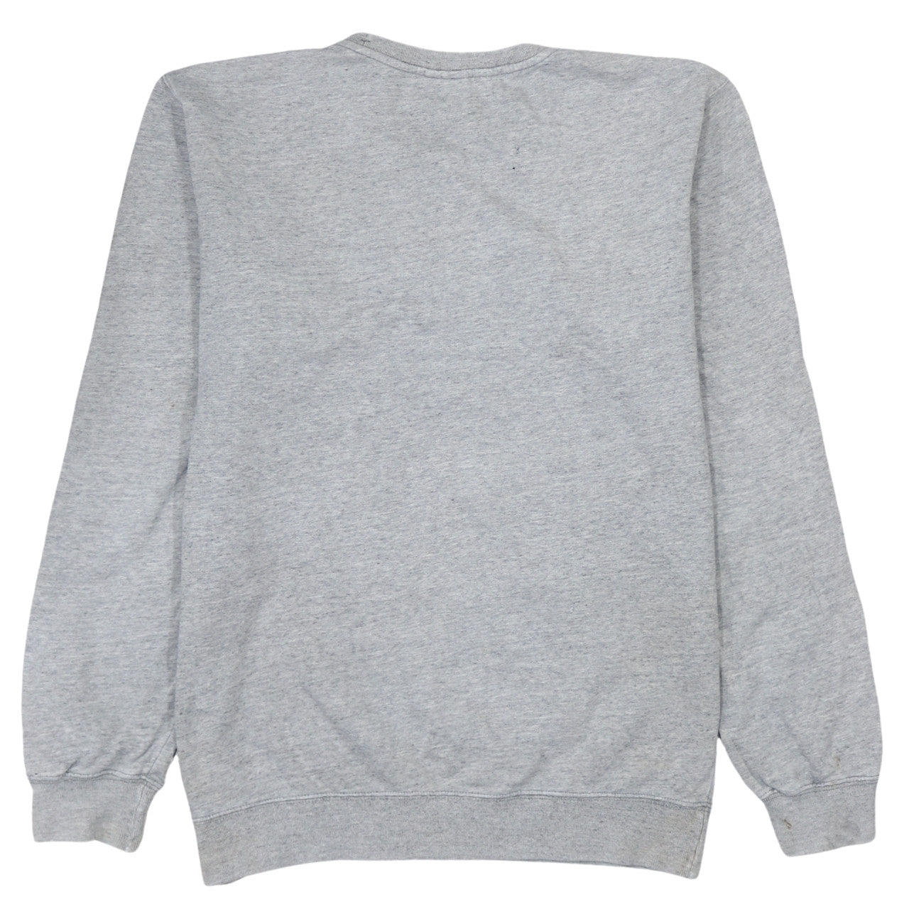Champion Men’s Grey Pullover Sweatshirt L Logo Print Cotton