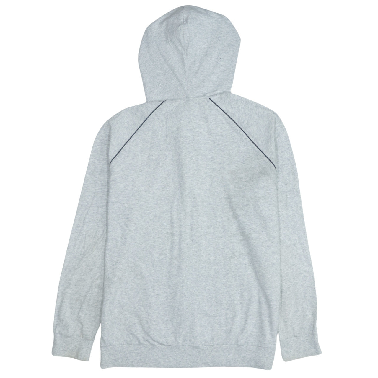 Hugo Boss Mens Grey Full Zip Hoodie Jacket L Logo Lightweight