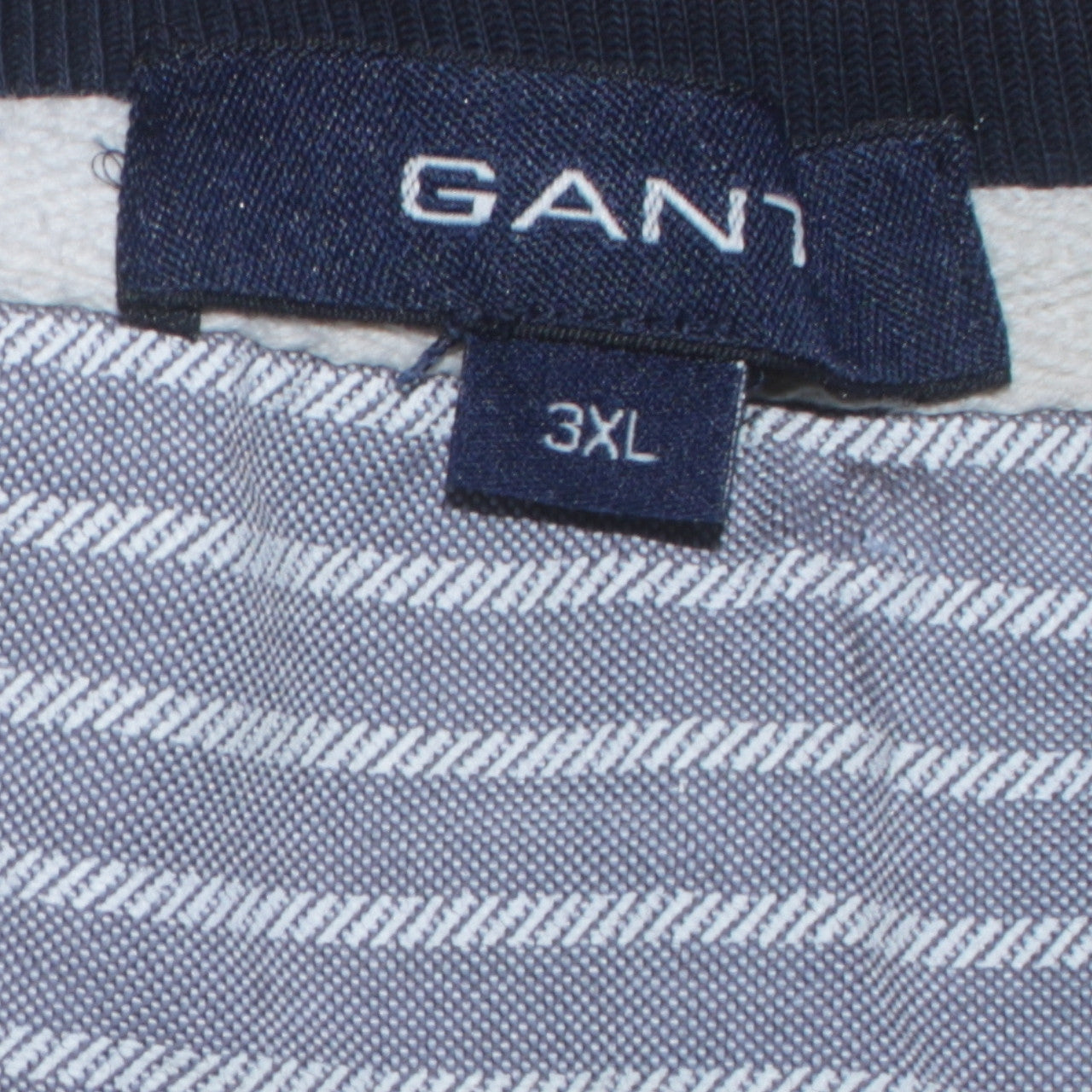 Gant Men’s 3XL Blue Pullover Sweatshirt Nautical Graphic Long Sleeve