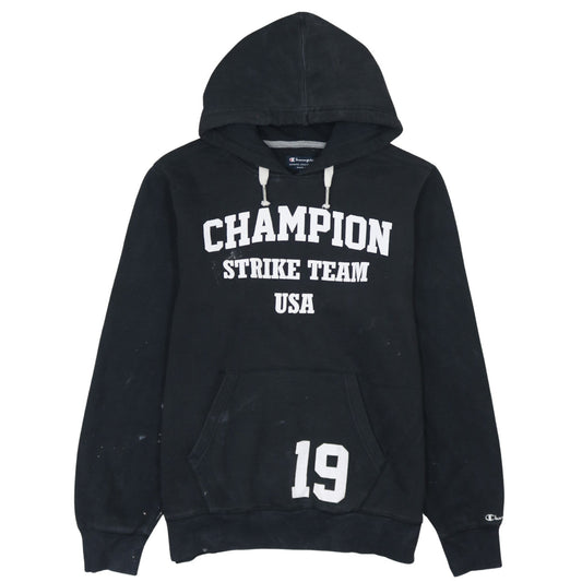 Champion Men’s Black Strike Team USA Pullover Hoodie Size L