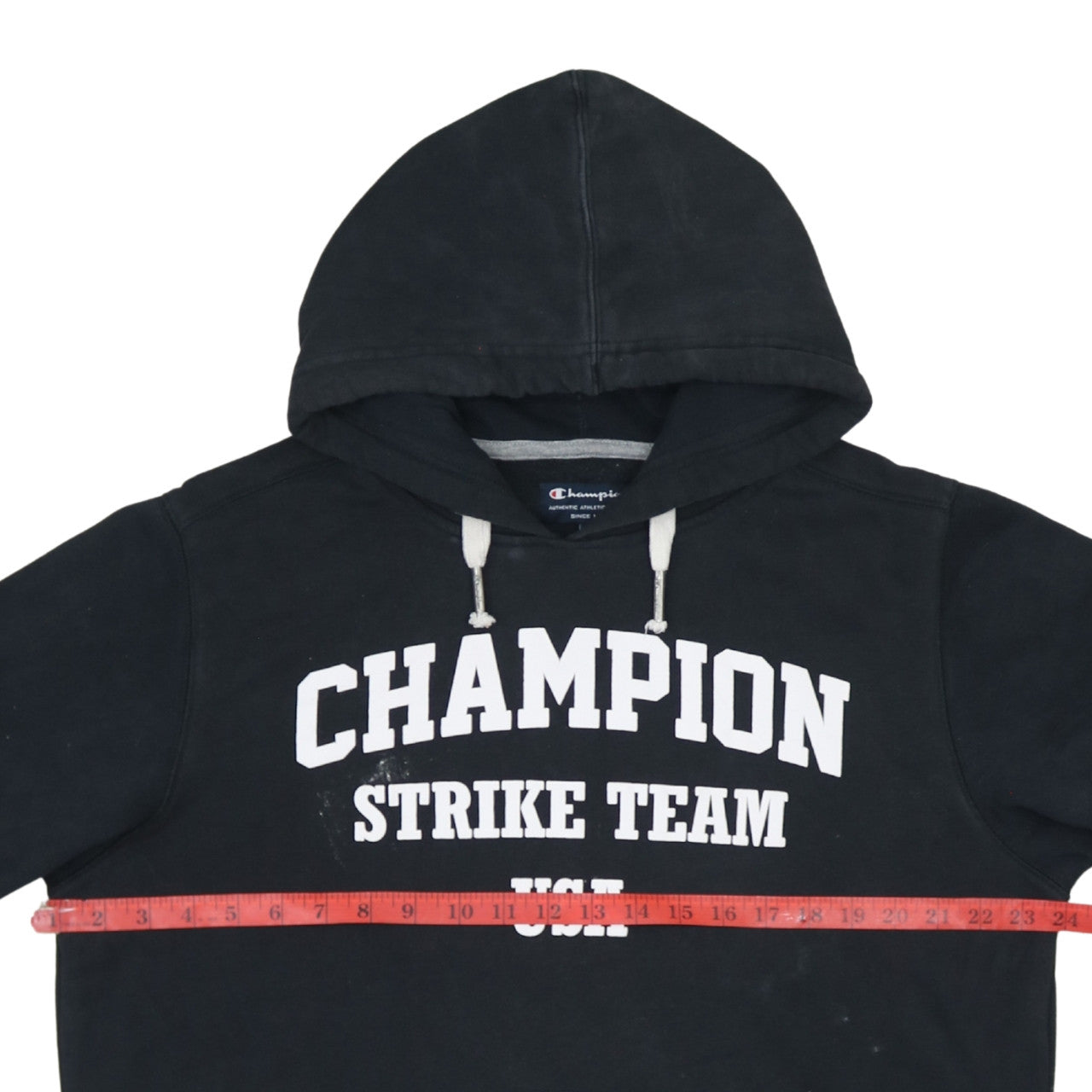Champion Men’s Black Strike Team USA Pullover Hoodie Size L