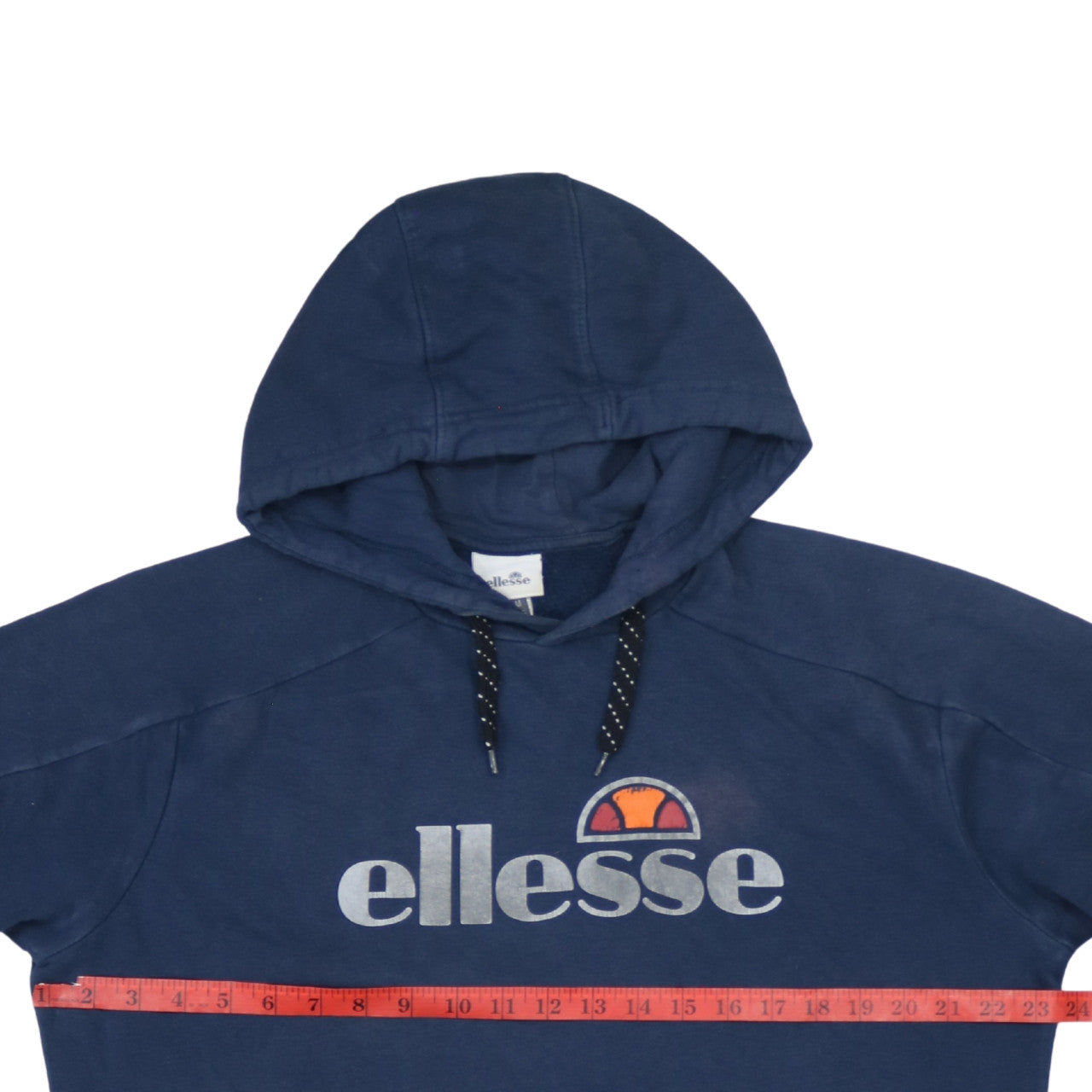 Ellesse Men’s Blue Hoodie Pullover Regular Fit M Graphic Logo Sportswear