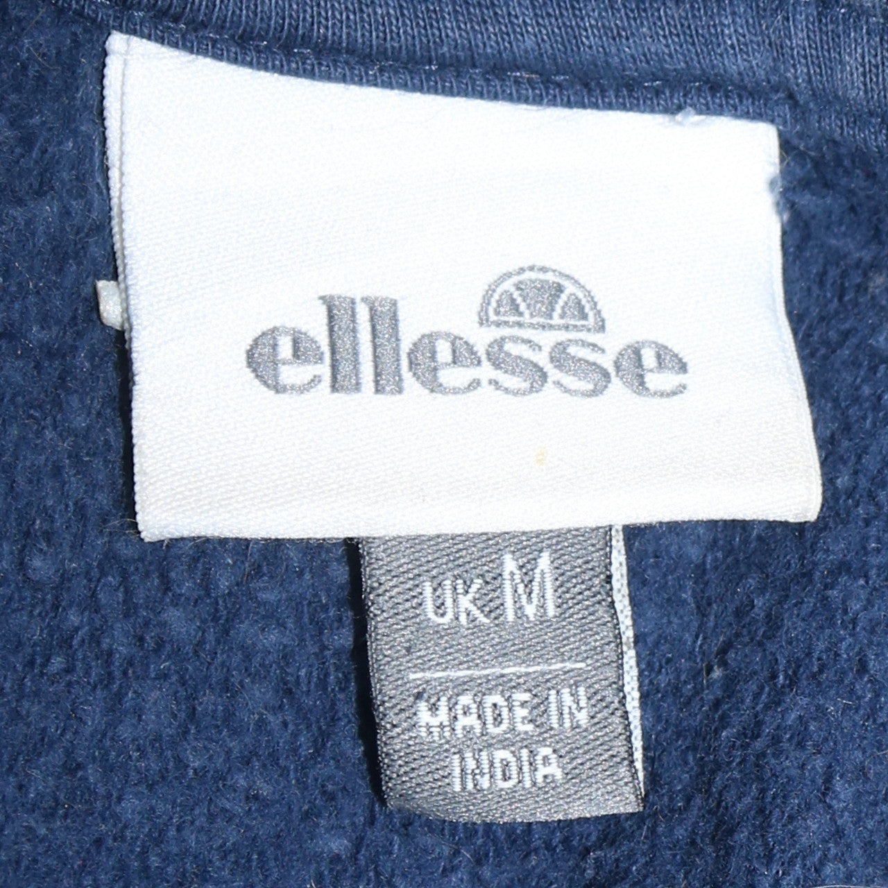 Ellesse Men’s Blue Hoodie Pullover Regular Fit M Graphic Logo Sportswear