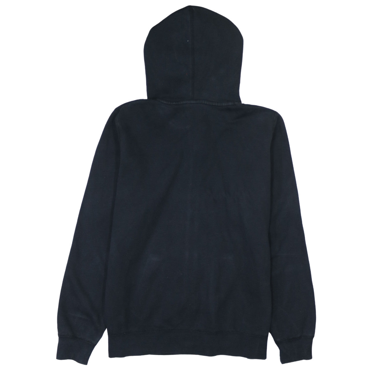 Nike Womens Black XL Full Zip Hoodie Sweatshirt Red Logo