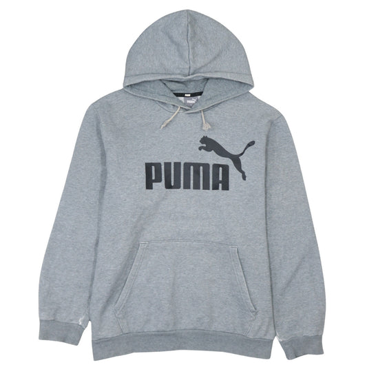 Puma Men’s Grey XL Pullover Hoodie Jumper Logo Sportswear
