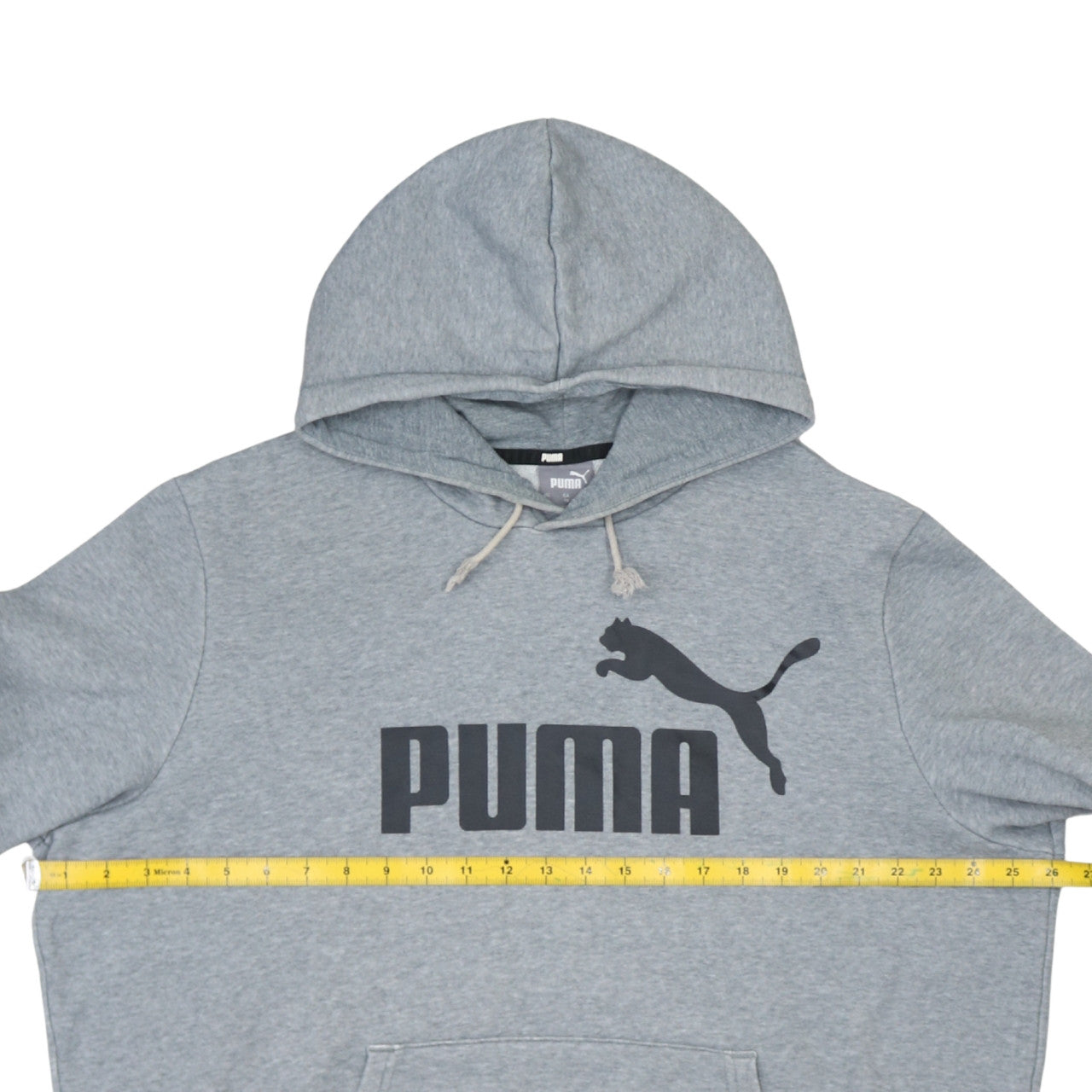 Puma Men’s Grey XL Pullover Hoodie Jumper Logo Sportswear