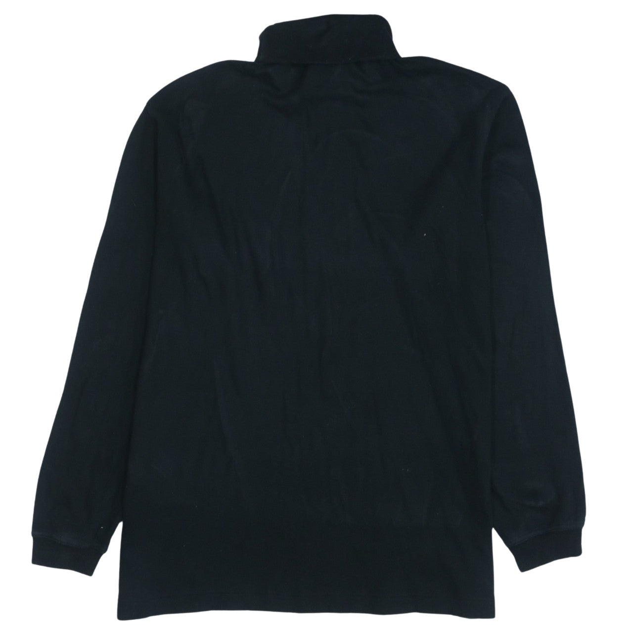 Ellesse Men’s Black Long Sleeve Roll Neck Cotton T-Shirt Size L