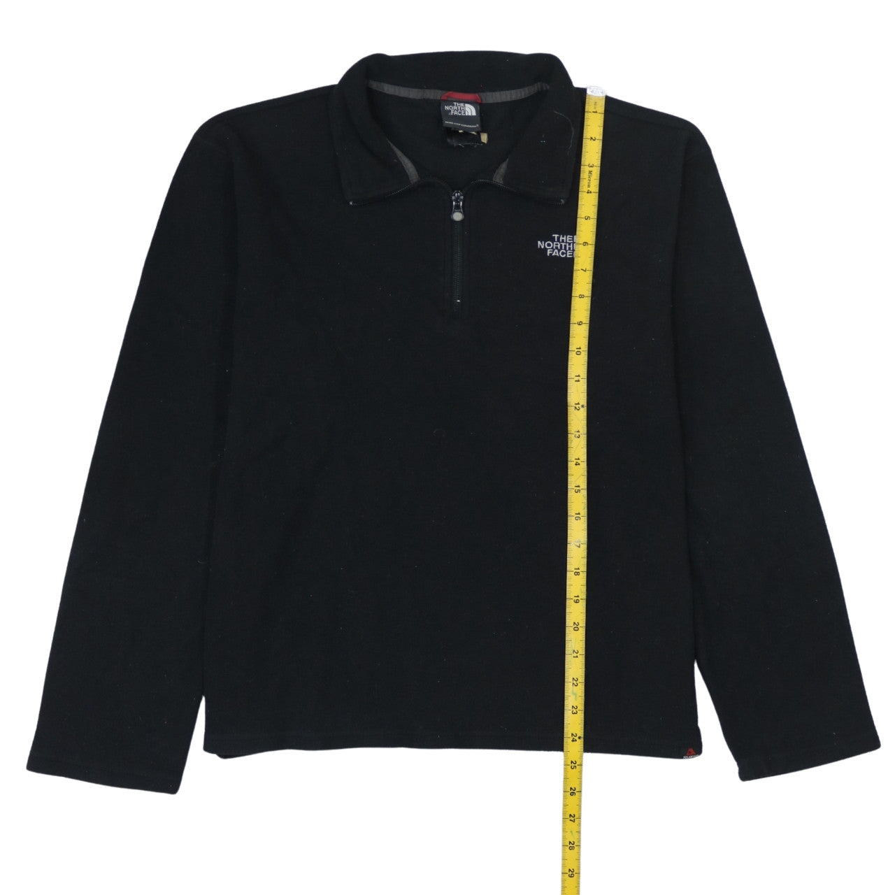 The North Face Mens Black Fleece Pullover Sweatshirt Medium