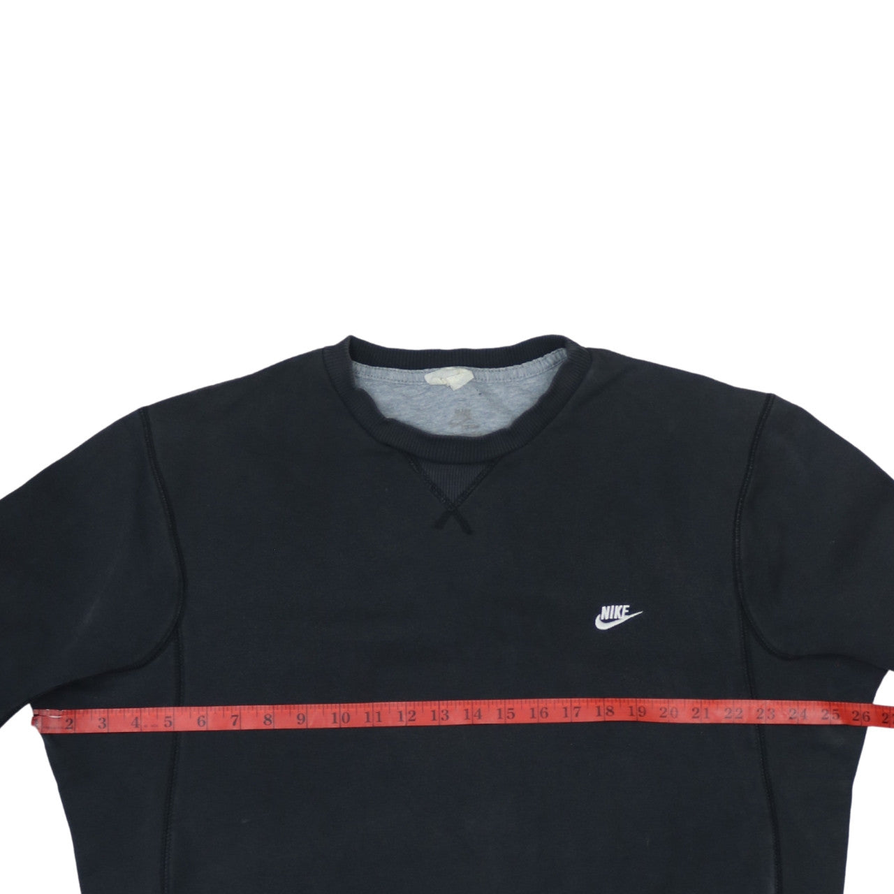Nike Men's Black Medium Pullover Sweatshirt Crew Neck Fleece