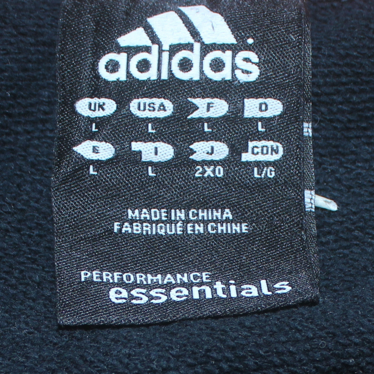 Adidas Mens Black L Sweatshirt Pullover Striped Logo Sportswear