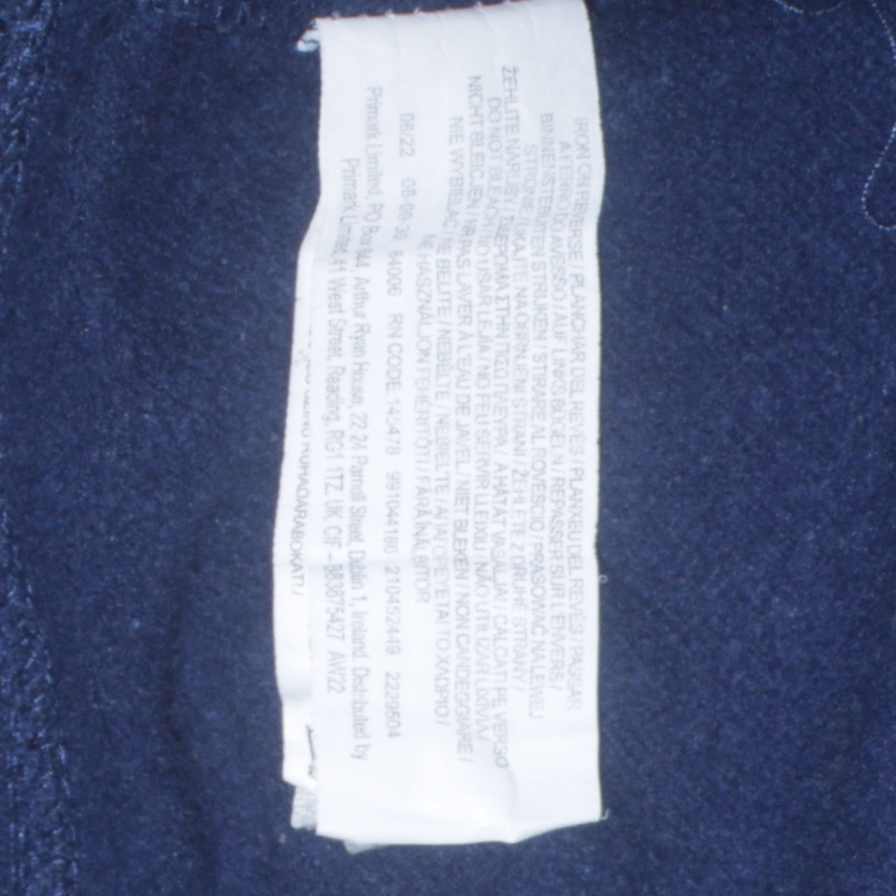 Disney Women’s Blue Donald Duck New York Sweatshirt Size M