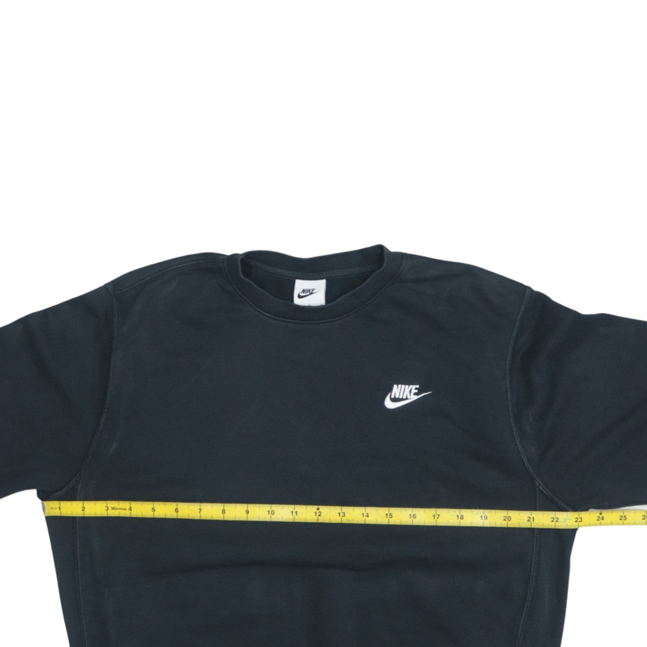 Nike Men’s Black Small Pullover Sweatshirt Crew Neck Fleece