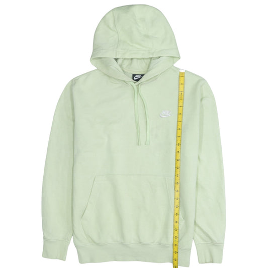 Nike Men's Green Pullover Hoodie Small Regular Fit Logo