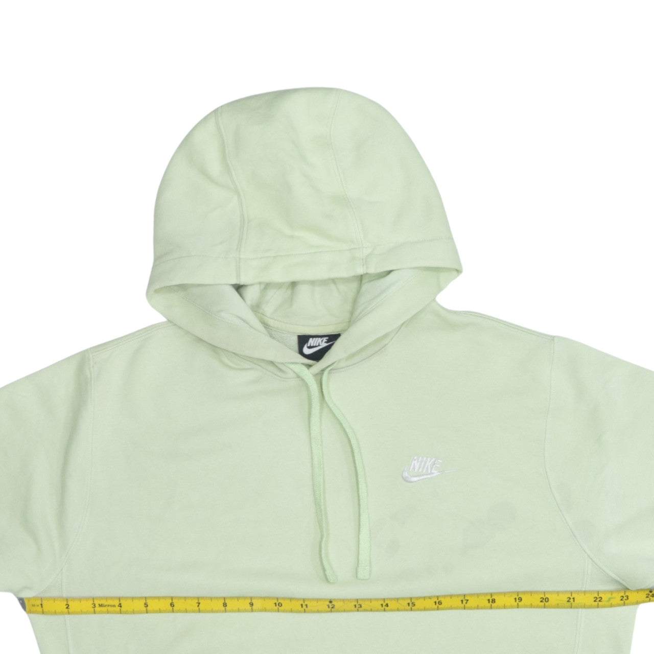 Nike Men's Green Pullover Hoodie Small Regular Fit Logo