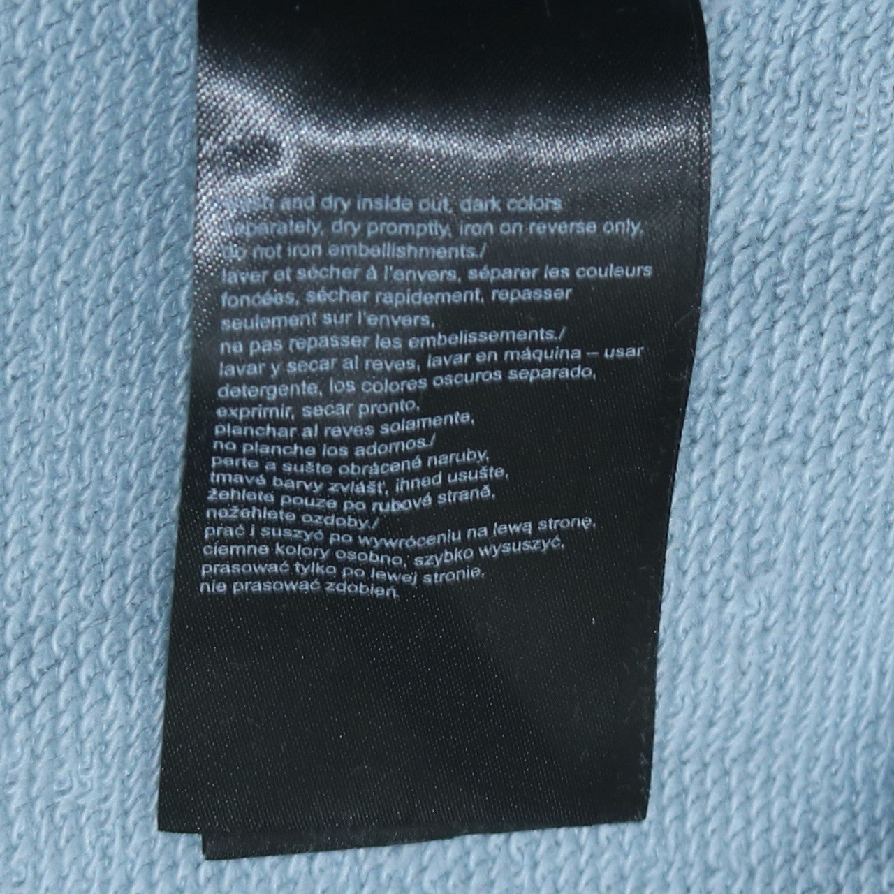 Calvin Klein Jeans Mens Blue Sweatshirt L Crew Neck Pullover Logo