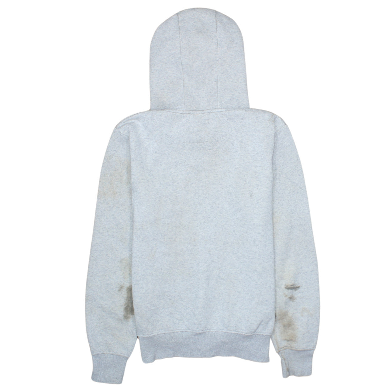 Ellesse Mens Grey Pullover Hoodie S Logo Print Hooded Sweatshirt
