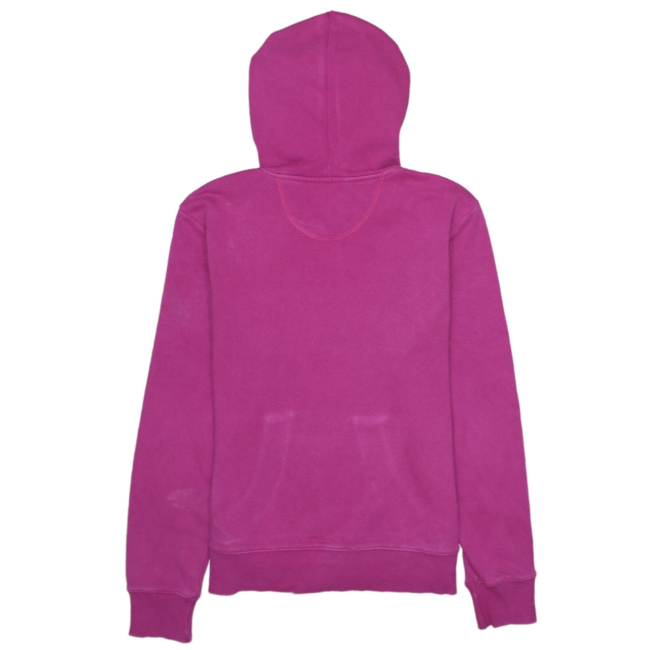 Reebok Womens Pink Hoodie Pullover Size XL Cotton Blend Hooded Sweatshirt