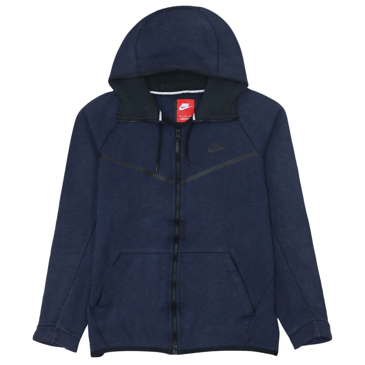 Nike Men’s Blue Full Zip Hoodie Small Regular Fit Fleece