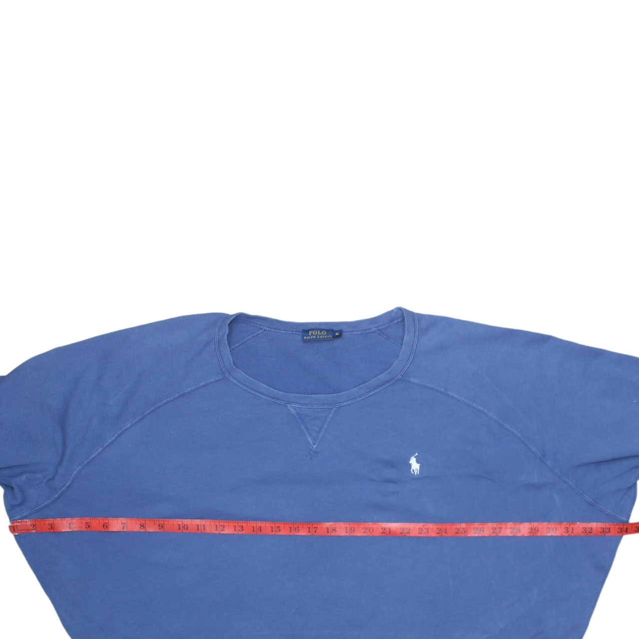 Ralph Lauren Women’s Blue Pullover Sweatshirt XL Cotton Crew Neck