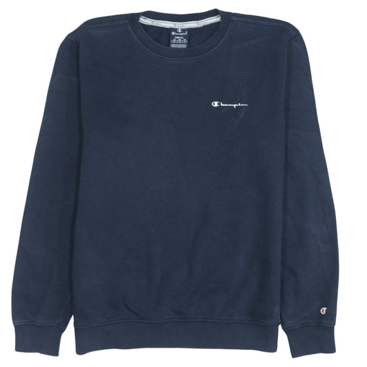 Champion Men’s Blue Small Sweatshirt Crew Neck Pullover Classic